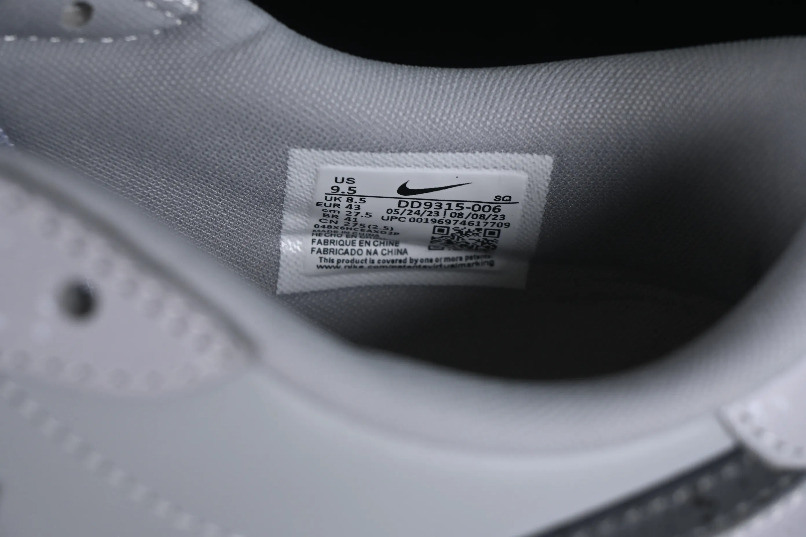 All categories Air Jordan Jordan series basketball shoes Air Jordan 1 Low G version pure original Air Jordan 1 Low Golf AJ1 Joe 1 new golf version raw rubber gray DD9315-006